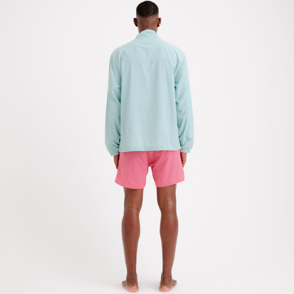 Jaqueta Corta Vento Masculina Sustentável Verde Água Frutoze