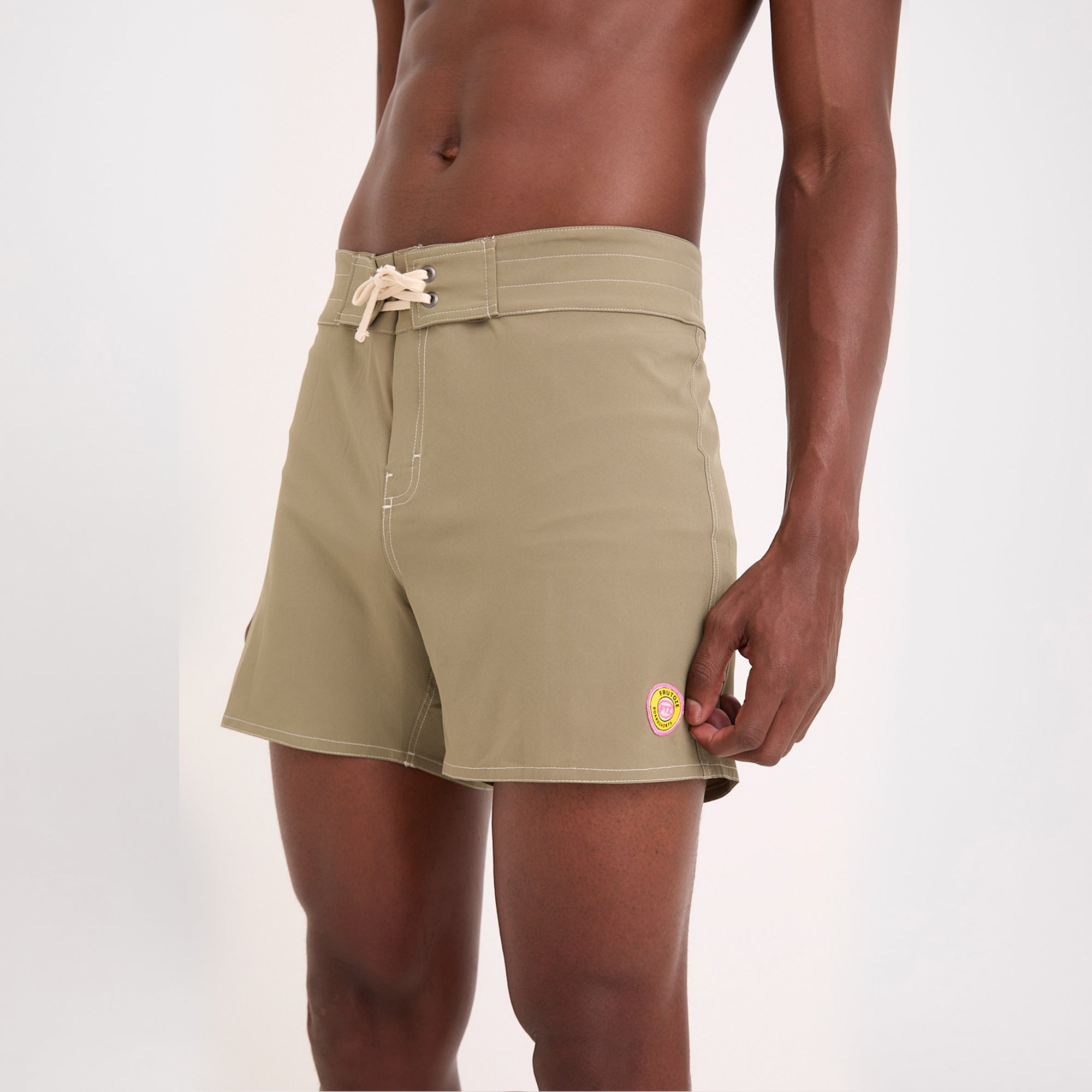 BoardShorts Masculino Sustentável Caqui Frutoze