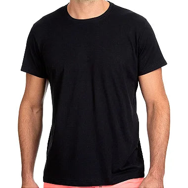 Camiseta Masculina Sustentável Preta Pima Frutoze